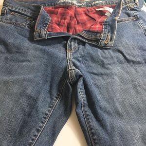 Eddie Bauer Boyfriend Fit Lined Jeans